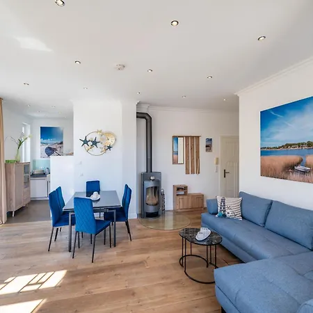 Apartment Ferienwohnung Schilfrohr Meerblick Kamin Sauna