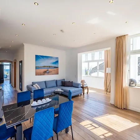 Ferienwohnung Schilfrohr Meerblick Kamin Sauna