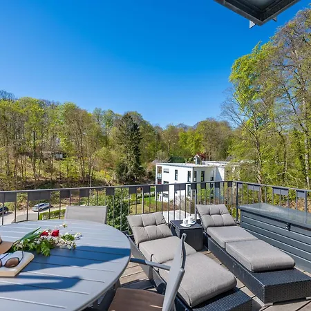 Schilfrohr Meerblick Kamin Sauna Apartment